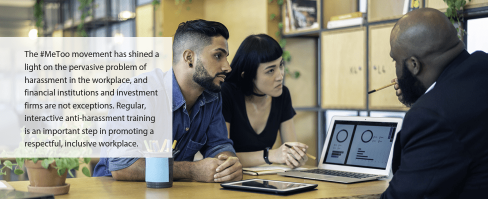 For Banking/Finance: Discrimination & Sexual Harassment Prevention Training Program